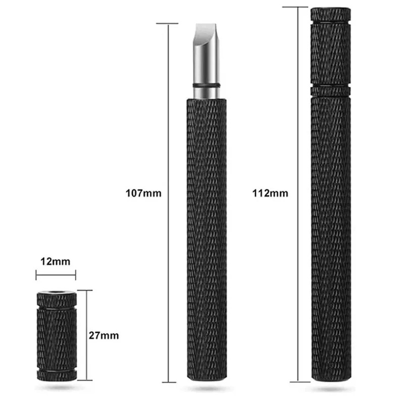 Golf Club Groove Cleaner - U & V Groove Sharpener Tool, 4.41" Length