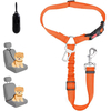 3-in-1 Dog Seatbelt with Adjustable Metal Buckle