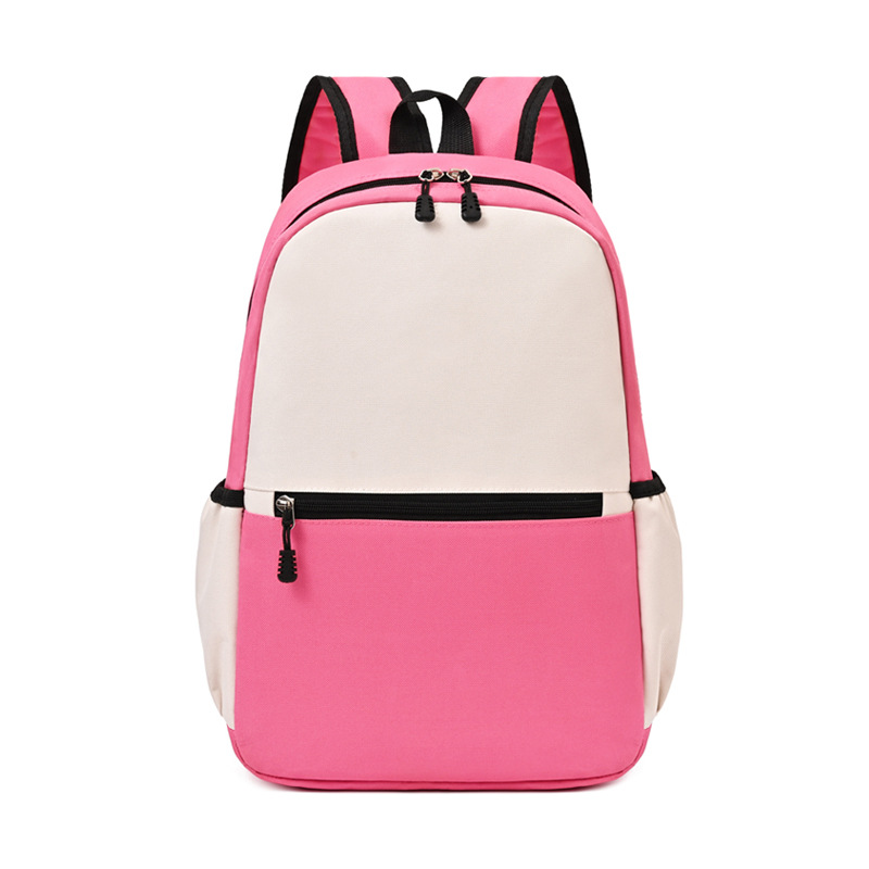 Customized large capacity Oxford student backpack, 16.5 '' * 11 '' * 4.7 ''
