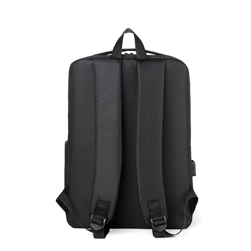 Large Capacity Men's Business Waterproof Laptop Backpack Fits 15.6 Inch Laptop, 12.2'' * 16.1''* 4.7'', Oxford Material