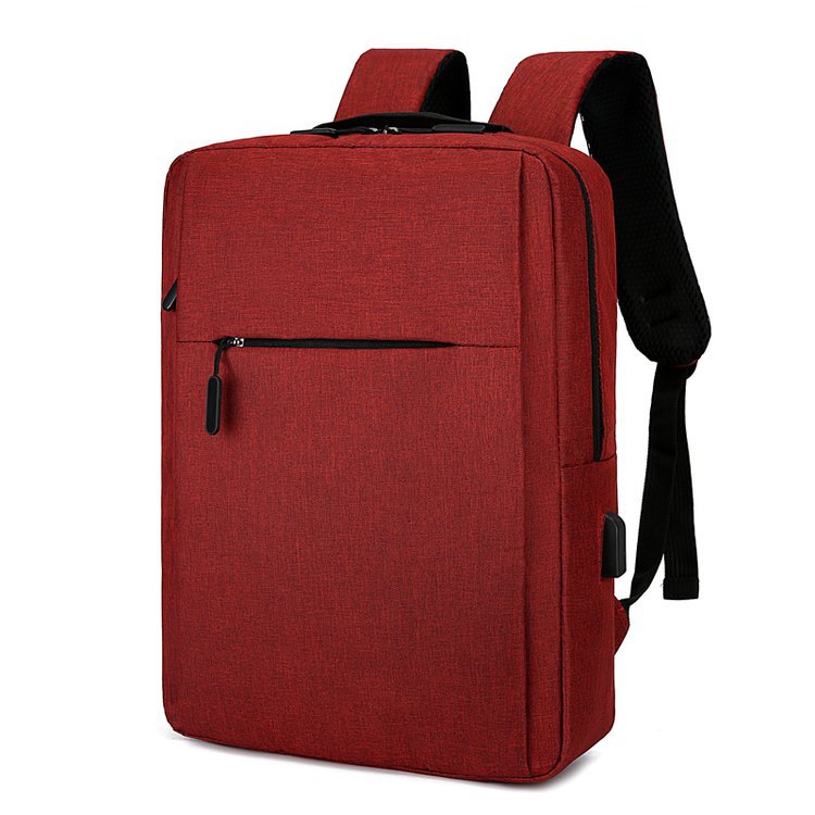 Waterproof Men's Leisure Business Travel Backpack, With an External USB Interface Charging Design, 11 '' * 16.1 '' * 4.7 ''