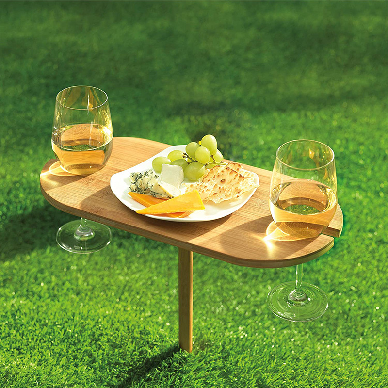 Portable Wine Table Outdoor