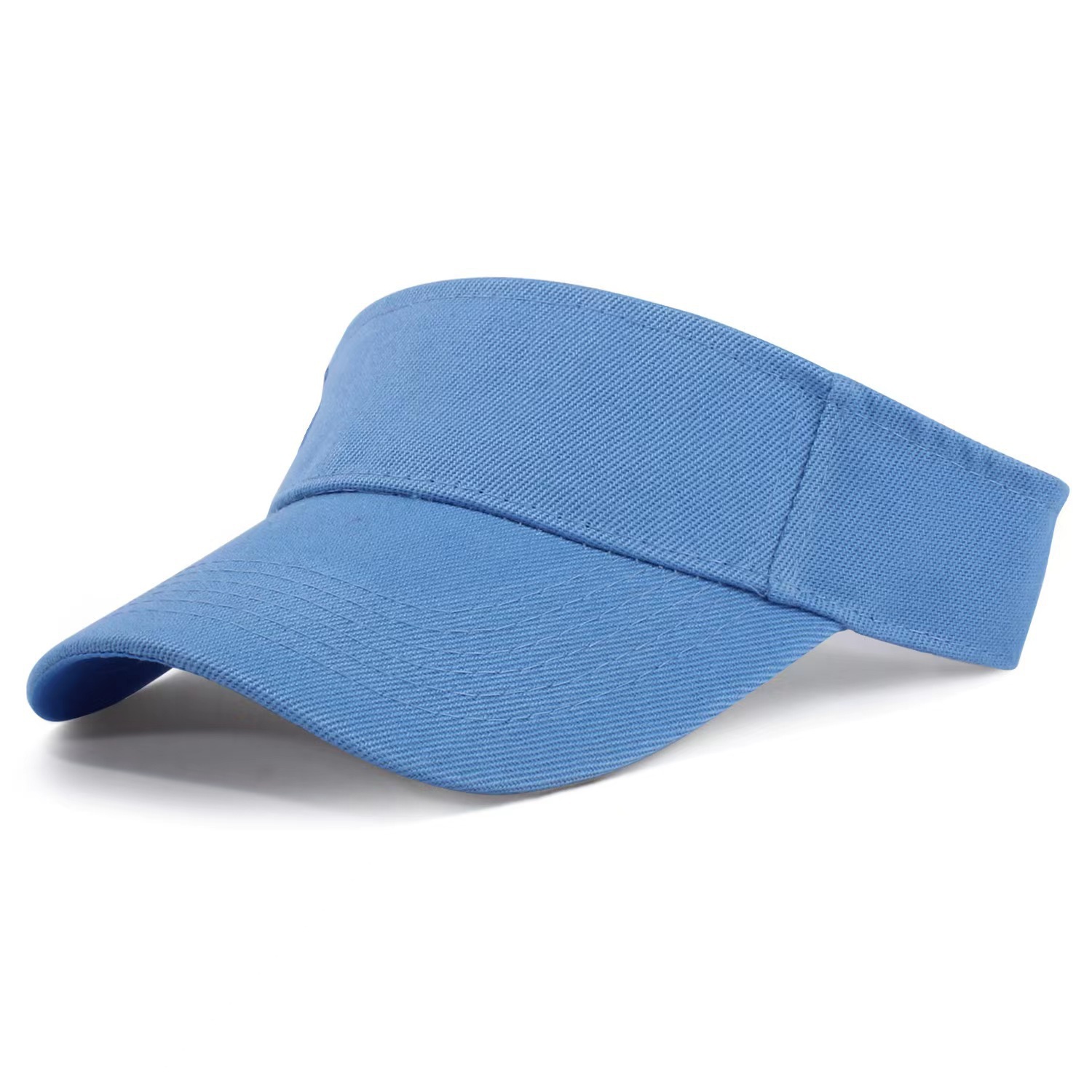 Sport Sun Visor Hats Adjustable Empty Top Baseball Cap Cotton Washed Ball Caps for Women and Men