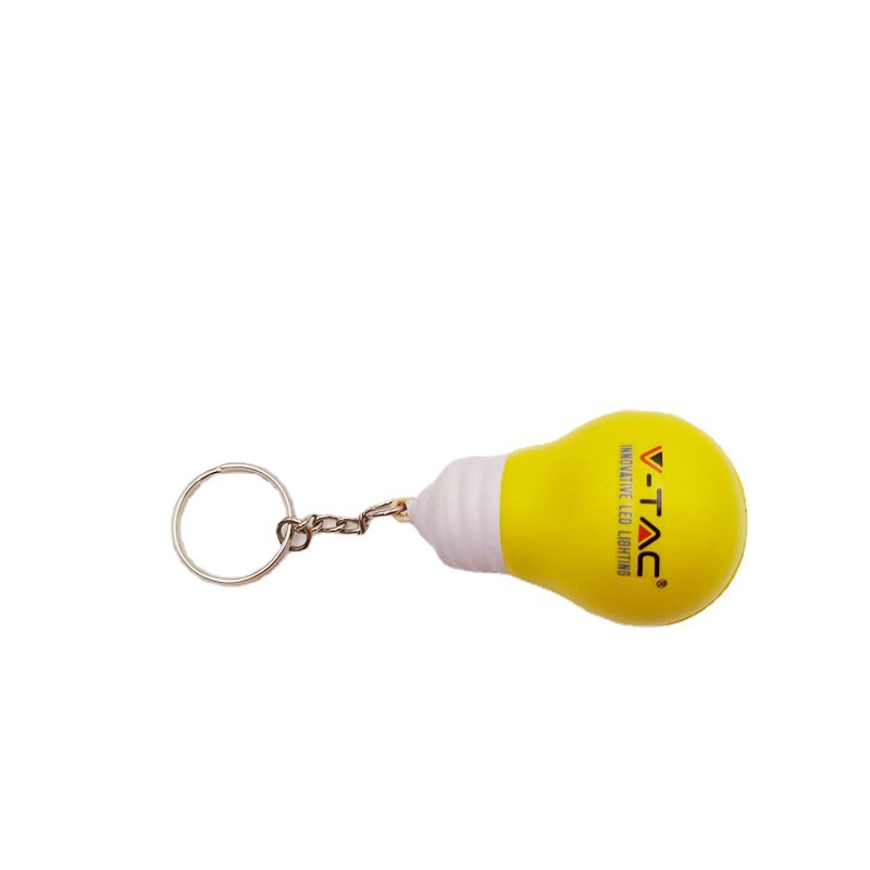 Lightbulb Stress Reliever Key Chain