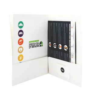 9 x 12 Two Pocket Presentation Folders