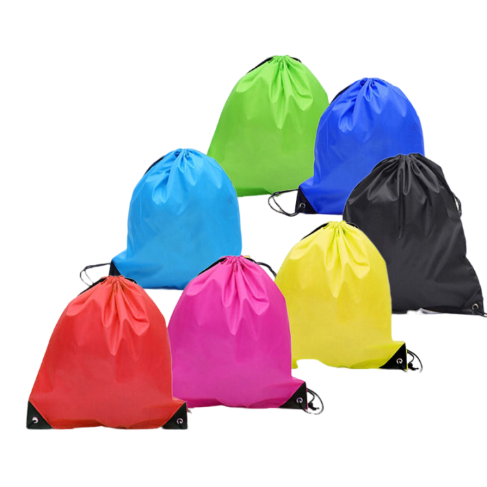 Customized 210D Nylon Drawstring Backpack