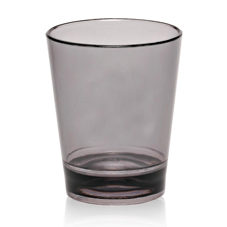 Mini Clear 1.5 oz. Plastic Shot Glasses - Ideal for Whiskey, Wine Tasting