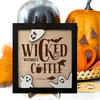 Cute Wooden Ghost Ornament