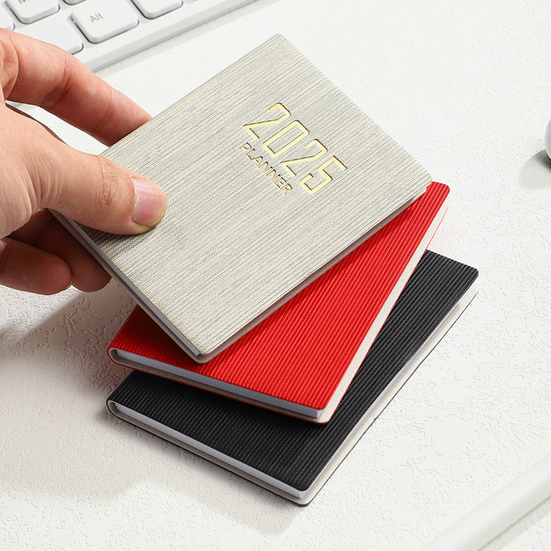 2025 Daily Planner Notebook A7 Pocket Planner