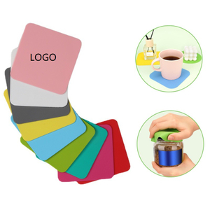 Square Silicone Jar Gripper - Effortless Lid Opener for Weak or Arthritic Hands, Non-Slip, Durable, and Multi-Purpose Pad