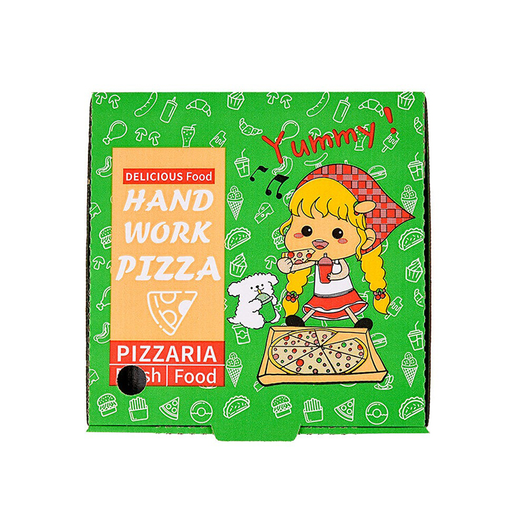 16 Inch Custom Kraft Paper Pizza Box