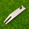 Zinc Alloy Golf Divot Tool with Bottle Opener