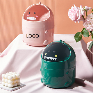 Desktop Trash Can with Lid