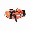 PU Golf Ball Pouch Set - Includes 3 Balls, Large Side Zipper, Hook Clip, Durable & Portable