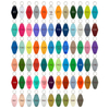 ABS Diamond-shaped Retro Motel Hotel Keychain Key Rings Camping Chain Travel, Size: 1 3/4" x 3 1/2" x 1/8"