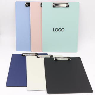 A4 File Writing Board Clipboard Folder Document With Metal Clip for Business, Office, Nursing, Restaurant.