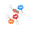 Soft 2D 3D Keyring Cute Rubber PVC Key Chain Tag