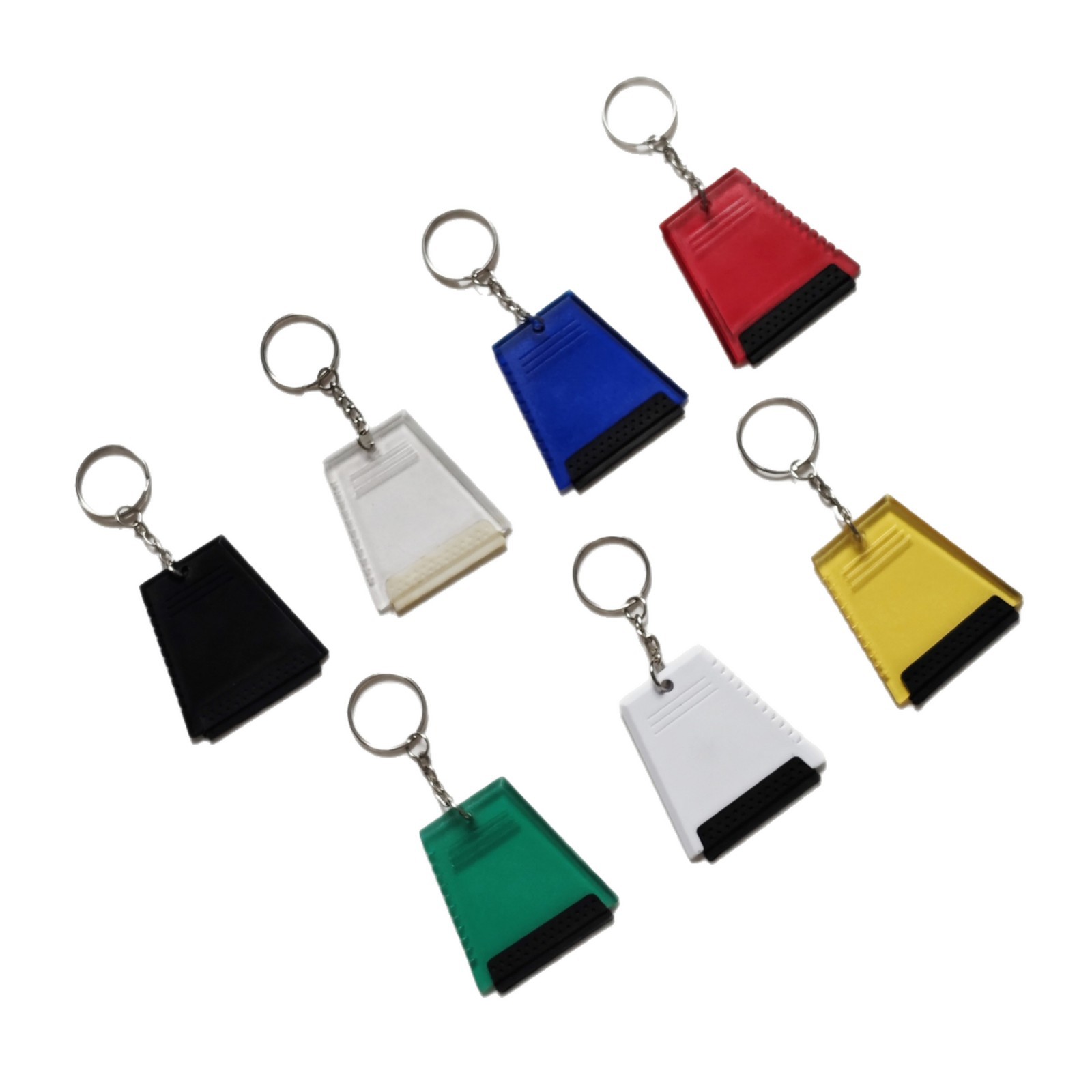 Mini Snow and Ice Scraper Key Chain Keychain Key Ring for Car Windshield Frost Removal Tool