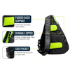 Extra Large Capacity Pickleball Bag with Side Water Bottle Pocket and Phone Pocket, Travel Sling Sport Bag For Tennis Pickleball