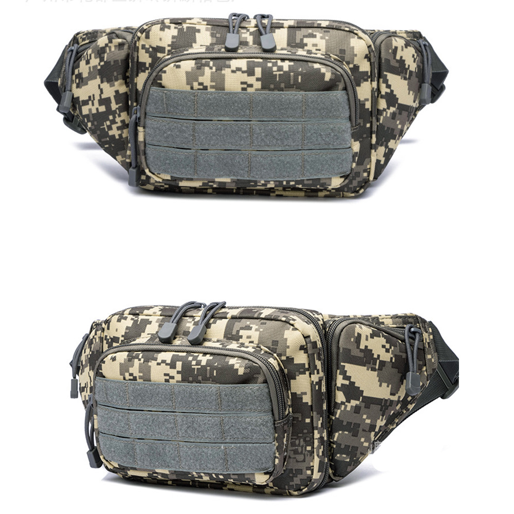 Tactical Fanny Pack Military Waist Bag Hip Belt Bumbag Utility Bags for Outdoor Hiking Climbing Fishing