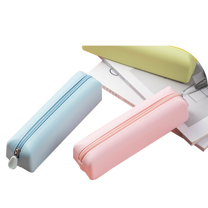 Rectangular Silicone Pencil Case