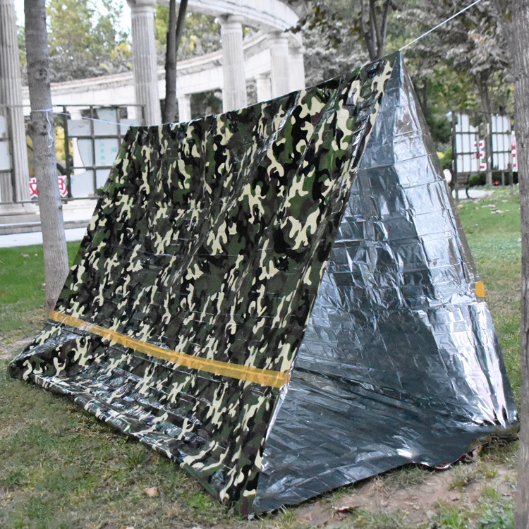 Outdoor Emergency Shelter Tent-Orange