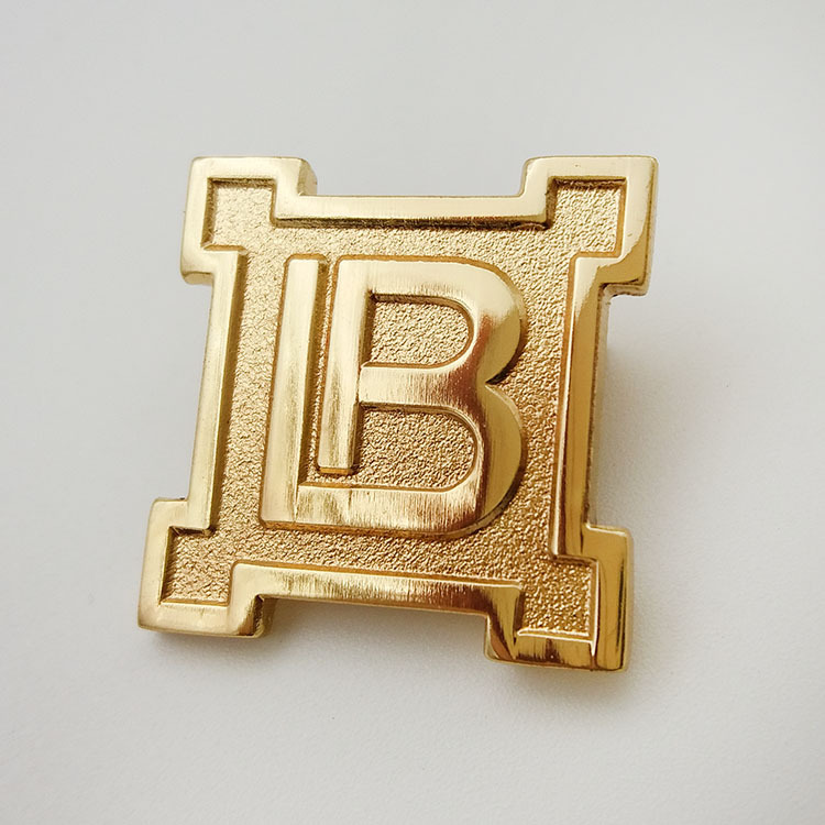 Two Sided Zinc Alloy Metal Tag