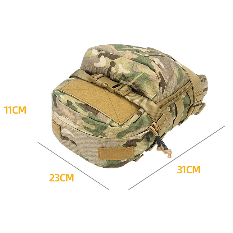 Mini Tactical Hydration Pack Vest Backpack Convenient MOLLE Outdoor Water Bladder Carrier Pack for Tactical Vest Backpack