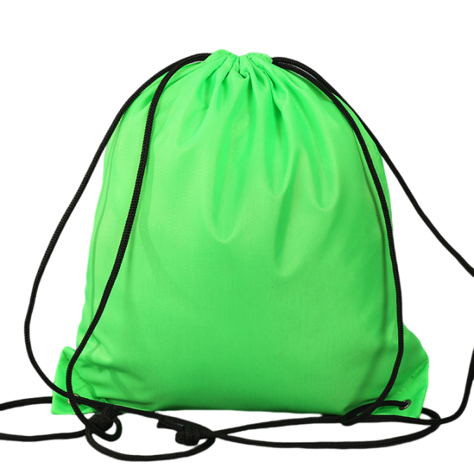 Customized 210D Nylon Drawstring Backpack