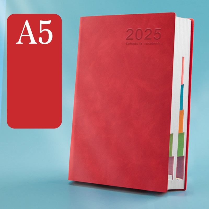 2025 PU Leather Daily Notebook