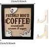 Cute Wooden Ghost Ornament