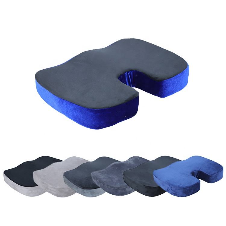 17.7" x 13.8" x 3.15" Memory Foam Seat Cushions Relieving Pains U-Shaped Cushions
