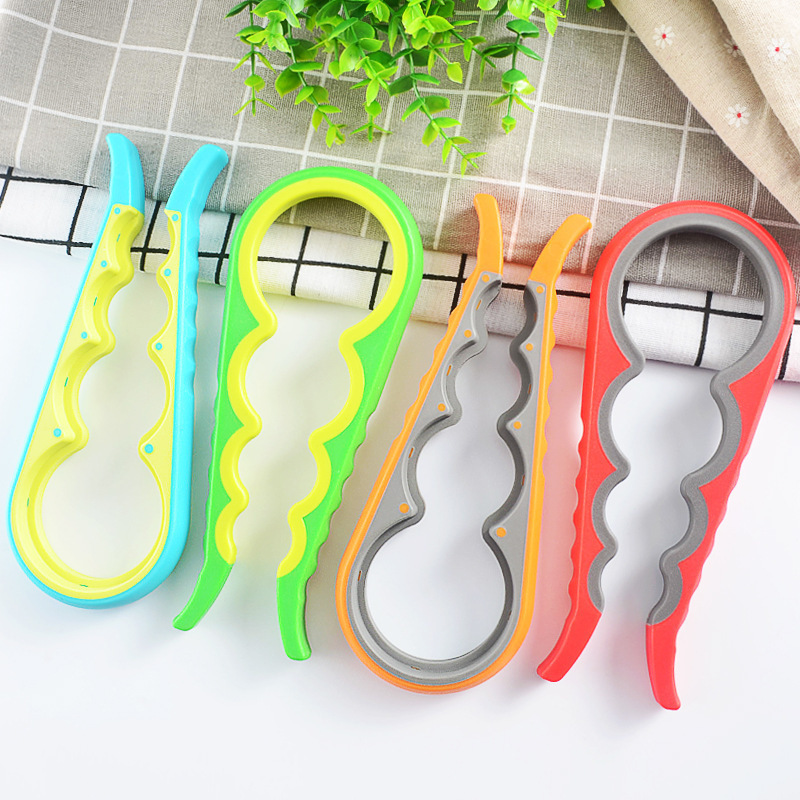 Jar Opener for Weak Hands 4 in 1 Multi Function Creative Bottle Opener