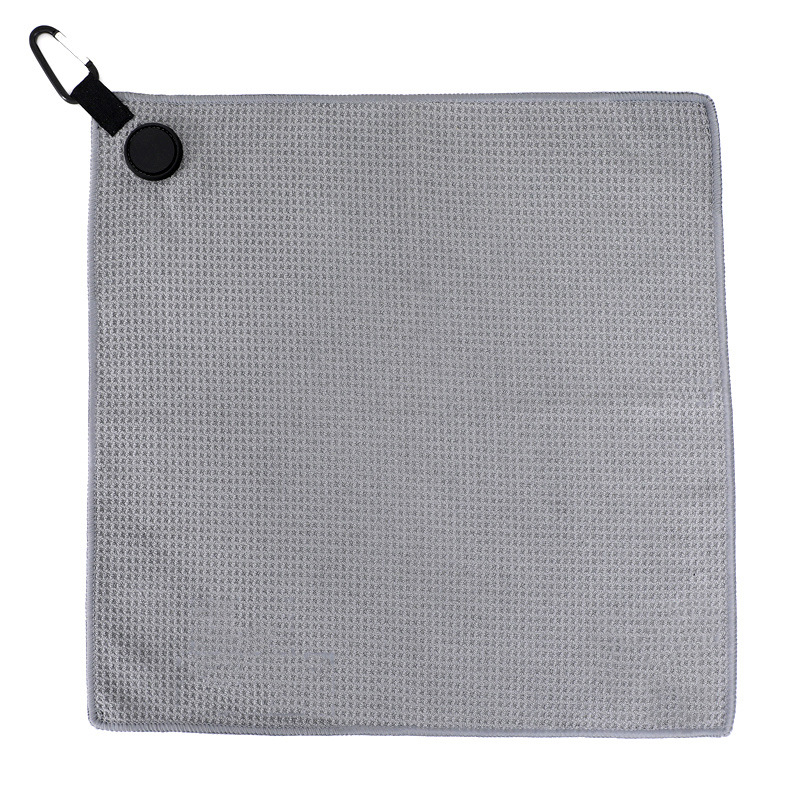 Microfiber Golf Towel with Magnetic and Carabiner