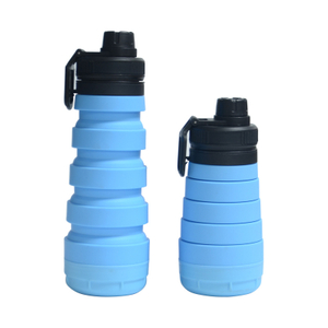 25oz Retractable Storage Silicone Water Bottle Folding Collapsible Sport Water Bottle
