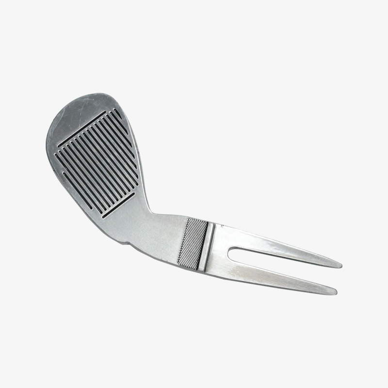 Golf Club Shaped Divot Tool - Zinc Alloy Turf Repair Tool