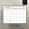 Reusable Magnetic Dry Erase Monthly Planner Fridge Pad Whiteboard