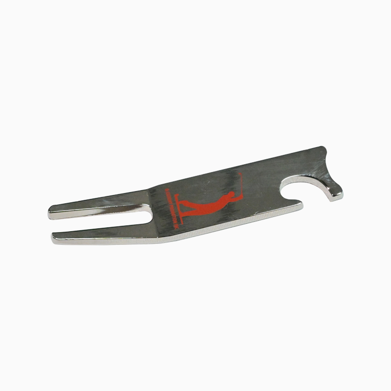 Zinc Alloy Golf Divot Tool with Bottle Opener
