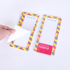 Magnetic Fridge Notepad with Full Soft Magnet Backing, Size: 8.8x18.8cm