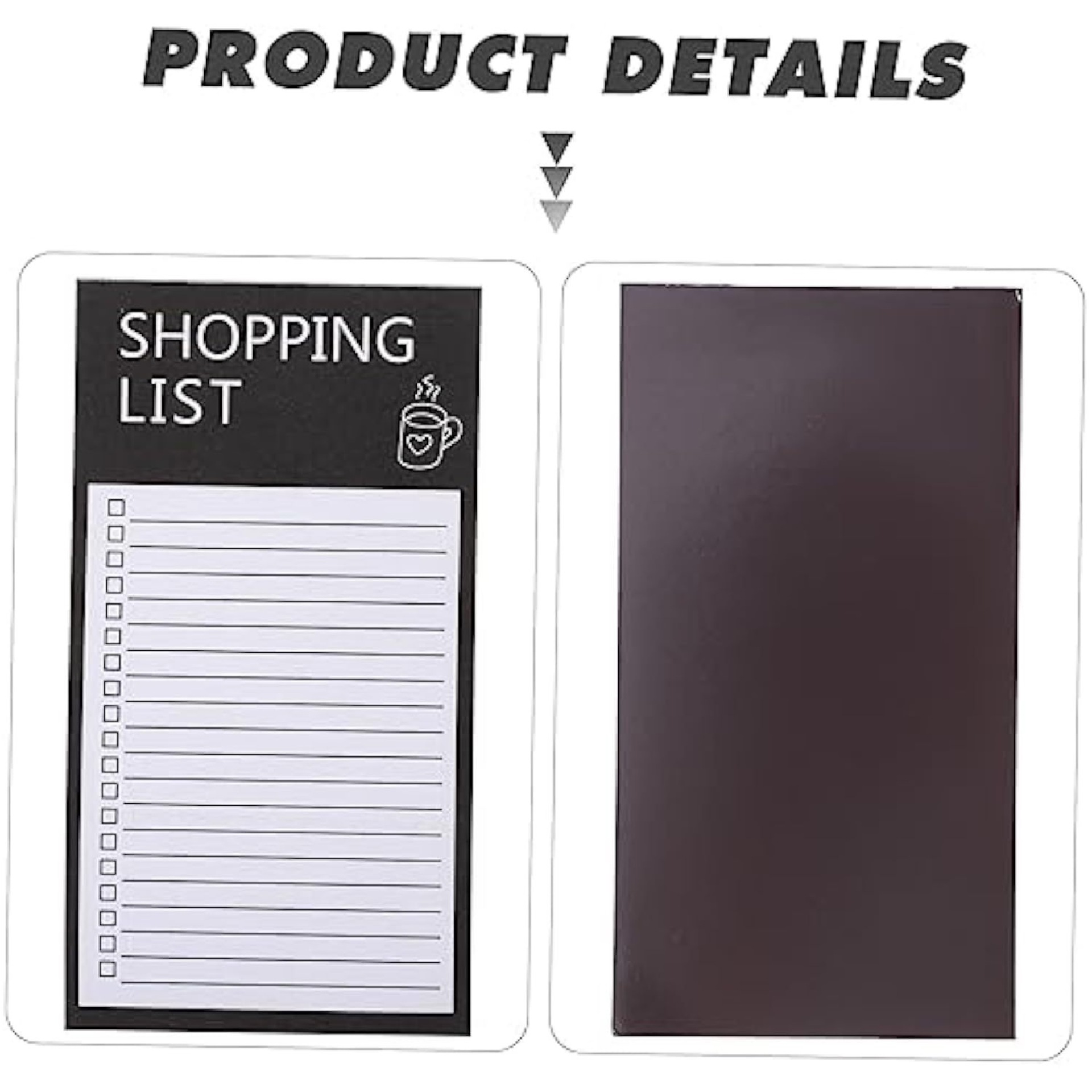 Daily Planner Journal Fridge Magnet Notepad, Size: 5.51 " x 2.95 "