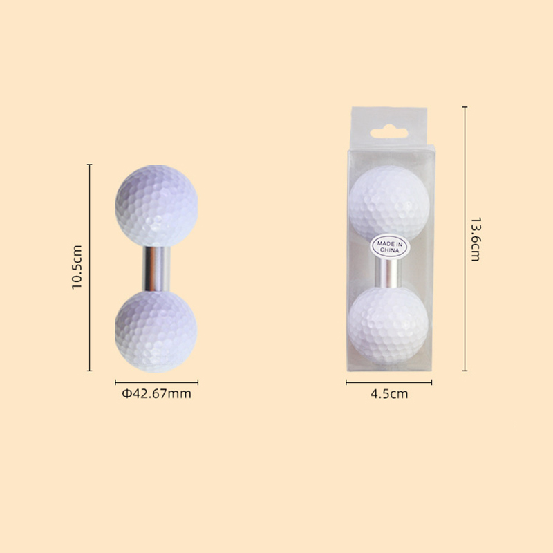 Dual-Ball Putter Alignment Balance Trainer