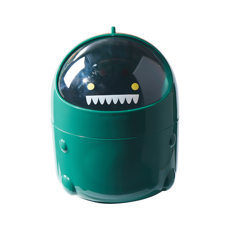 Desktop Trash Can with Lid