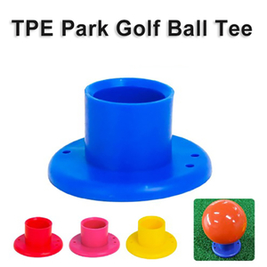 TPE Park Golf Ball Tee with Stable Holder