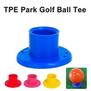 TPE Park Golf Ball Tee with Stable Holder