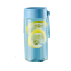 Transpranet 14 oz. PC Sports Water Bottle With PP Lid, Silicone Handle For Sport, Office or Home