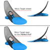 Portable Golf Putting Trainer with Curved Return Design That Simulates A Real Hole