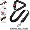 3-in-1 Dog Seatbelt with Adjustable Metal Buckle