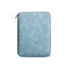Multifunctional A5 Zipper Bag Loose-leaf Notebook 6 Rings Refillable Binder Business Notebook Journal