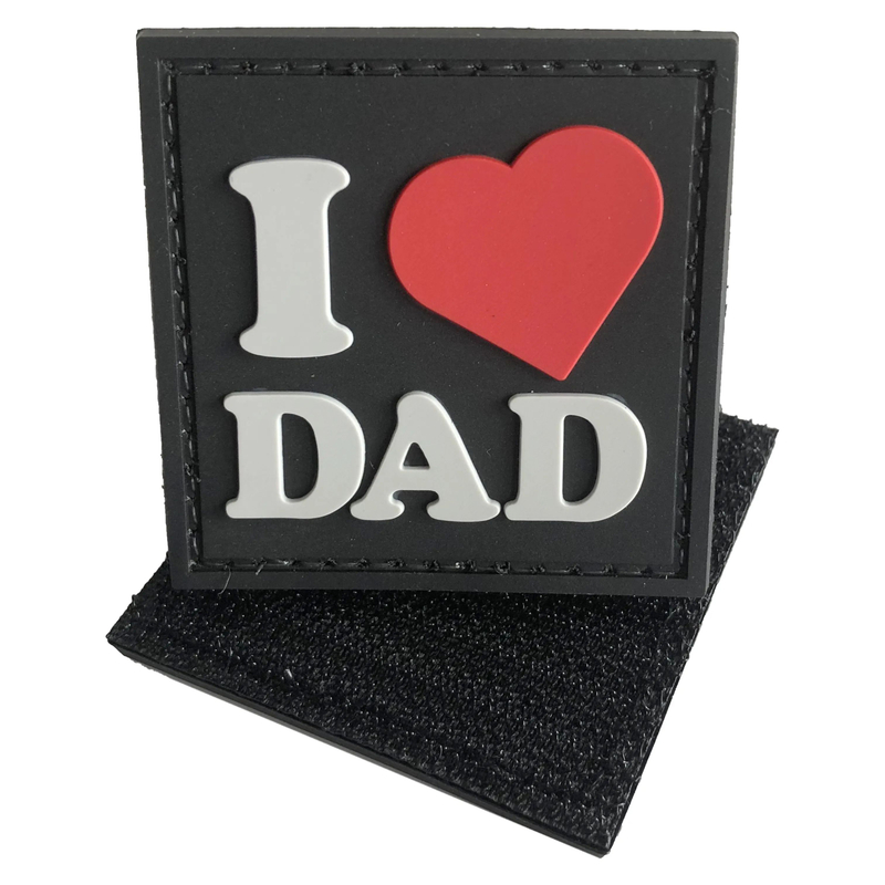 3x2inch PVC Patch With Hook Backing