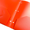 Plastic File Folders With Two Pockets and Business Slot for Letter Size A4 Documents Folders, Suitable for standard 3 Ring Binder
